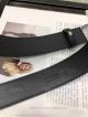 Perfect Replica Prada Black Leather SS Buckle Belt For Sale (5)_th.jpg